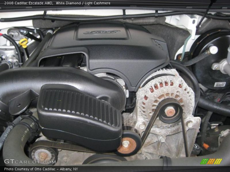 White Diamond / Light Cashmere 2008 Cadillac Escalade AWD