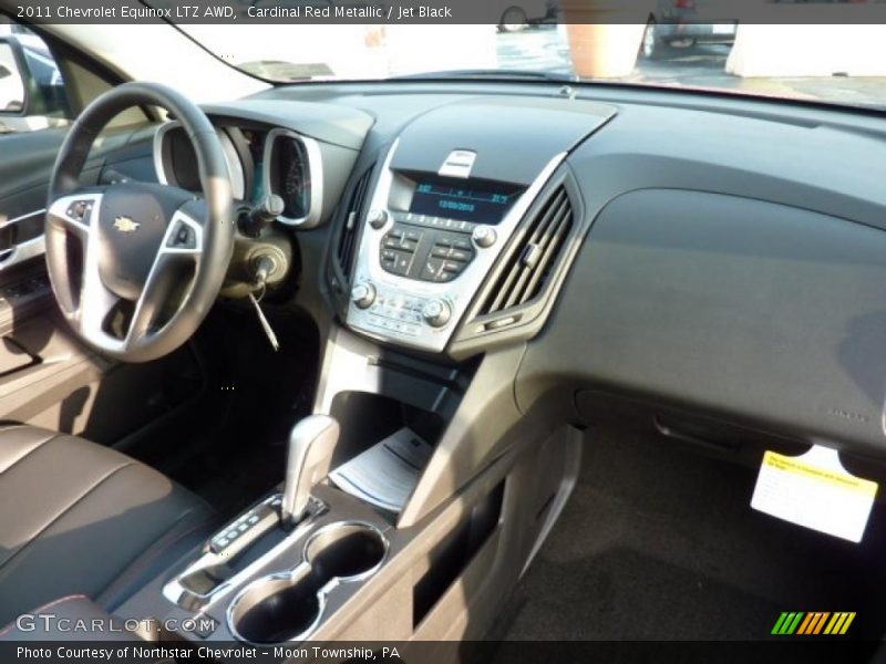 Cardinal Red Metallic / Jet Black 2011 Chevrolet Equinox LTZ AWD