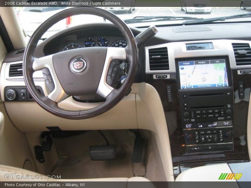 White Diamond / Light Cashmere 2008 Cadillac Escalade AWD