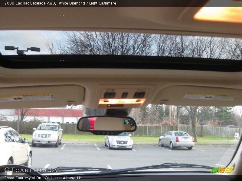 White Diamond / Light Cashmere 2008 Cadillac Escalade AWD