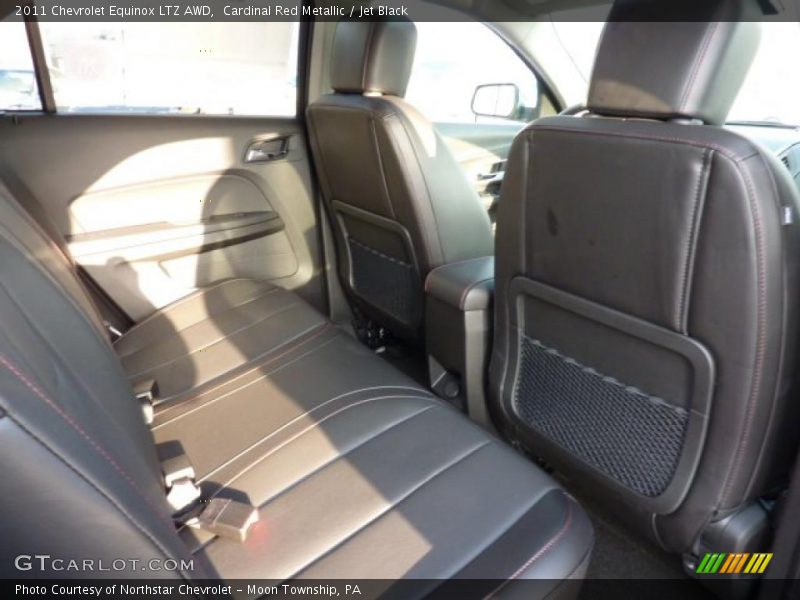 Cardinal Red Metallic / Jet Black 2011 Chevrolet Equinox LTZ AWD