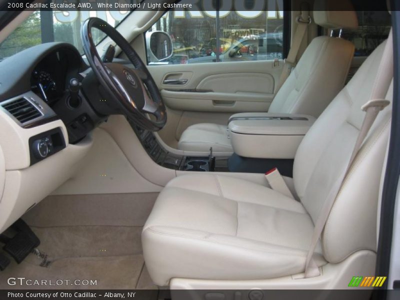 White Diamond / Light Cashmere 2008 Cadillac Escalade AWD