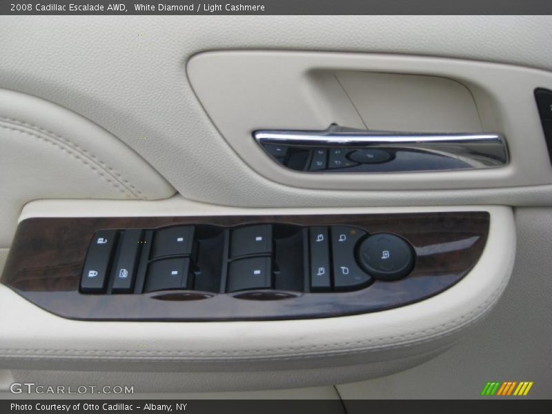White Diamond / Light Cashmere 2008 Cadillac Escalade AWD