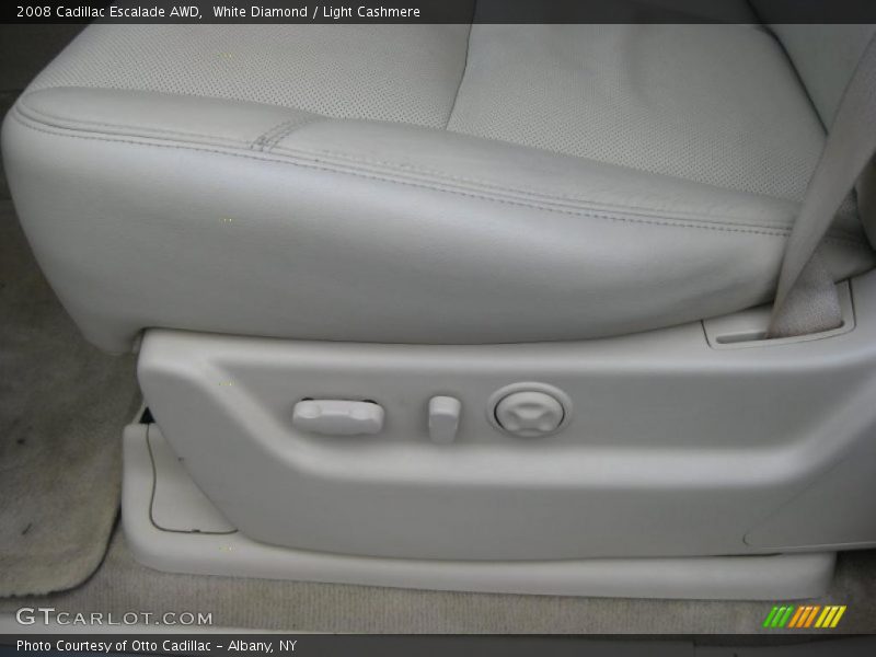 White Diamond / Light Cashmere 2008 Cadillac Escalade AWD