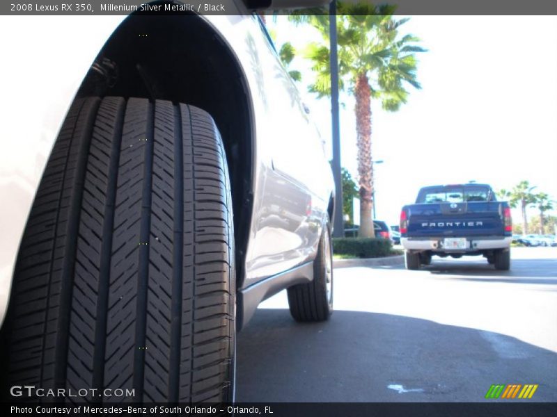 Millenium Silver Metallic / Black 2008 Lexus RX 350