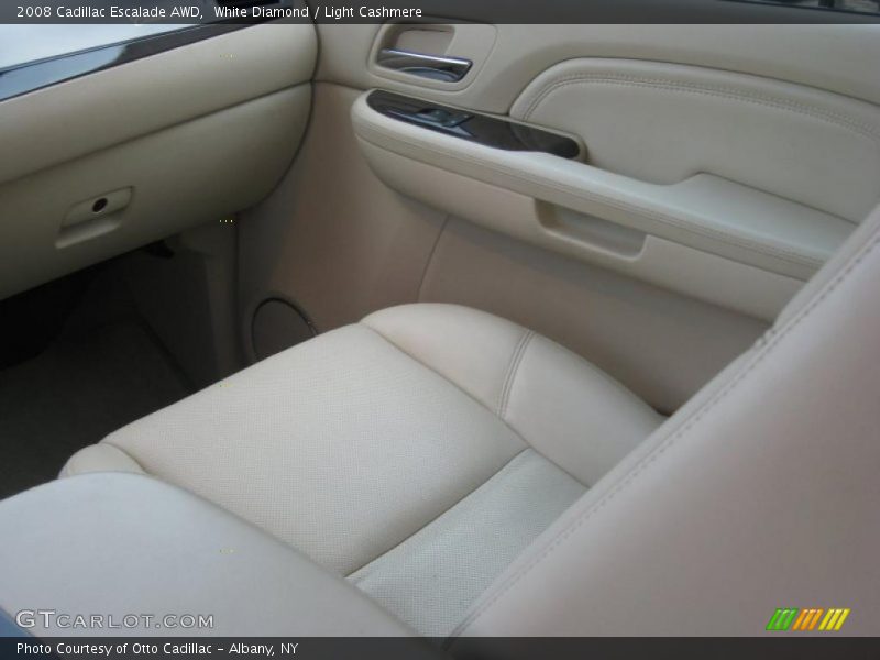 White Diamond / Light Cashmere 2008 Cadillac Escalade AWD