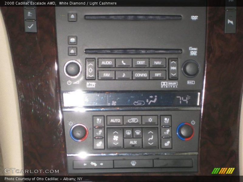 White Diamond / Light Cashmere 2008 Cadillac Escalade AWD