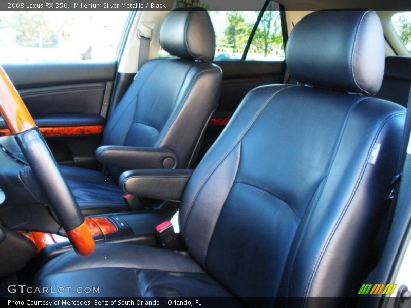 Millenium Silver Metallic / Black 2008 Lexus RX 350