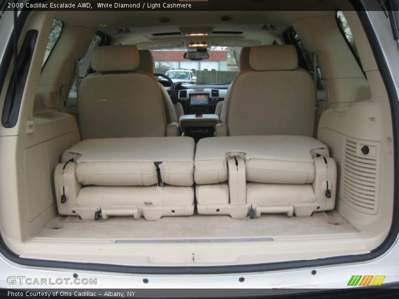 White Diamond / Light Cashmere 2008 Cadillac Escalade AWD