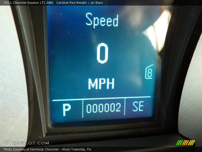Cardinal Red Metallic / Jet Black 2011 Chevrolet Equinox LTZ AWD