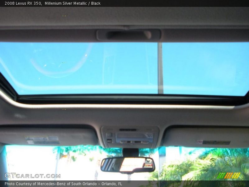 Millenium Silver Metallic / Black 2008 Lexus RX 350