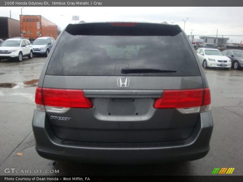 Nimbus Gray Metallic / Gray 2008 Honda Odyssey EX