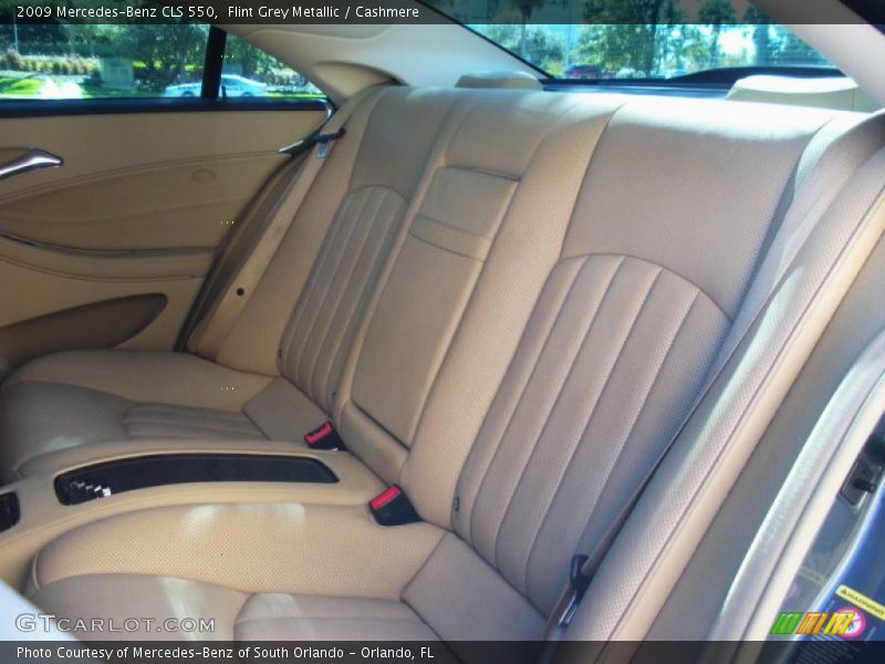 Flint Grey Metallic / Cashmere 2009 Mercedes-Benz CLS 550