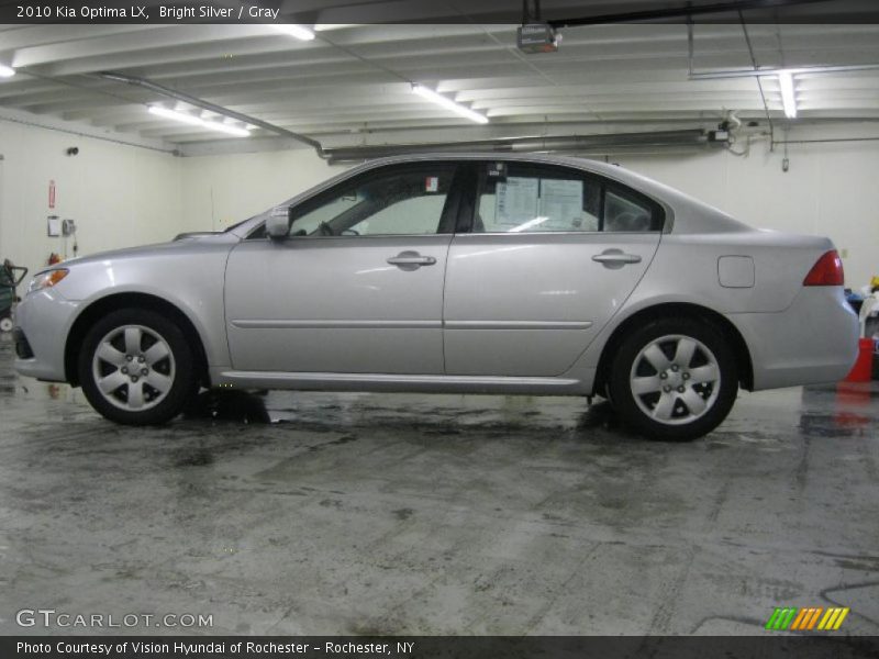 Bright Silver / Gray 2010 Kia Optima LX