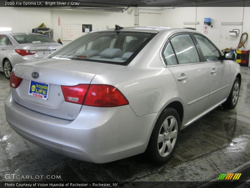 Bright Silver / Gray 2010 Kia Optima LX