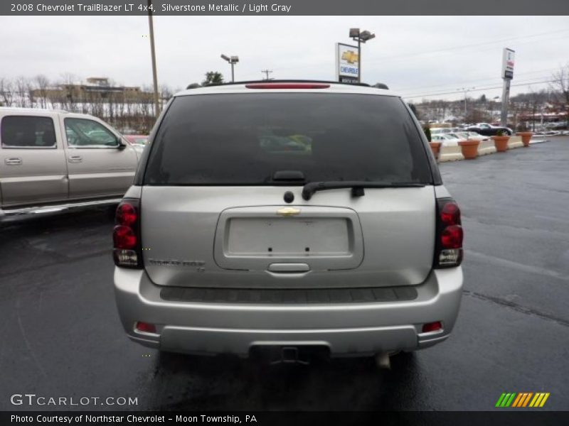 Silverstone Metallic / Light Gray 2008 Chevrolet TrailBlazer LT 4x4