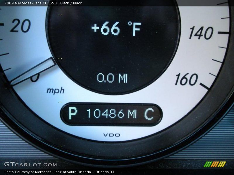 Black / Black 2009 Mercedes-Benz CLS 550