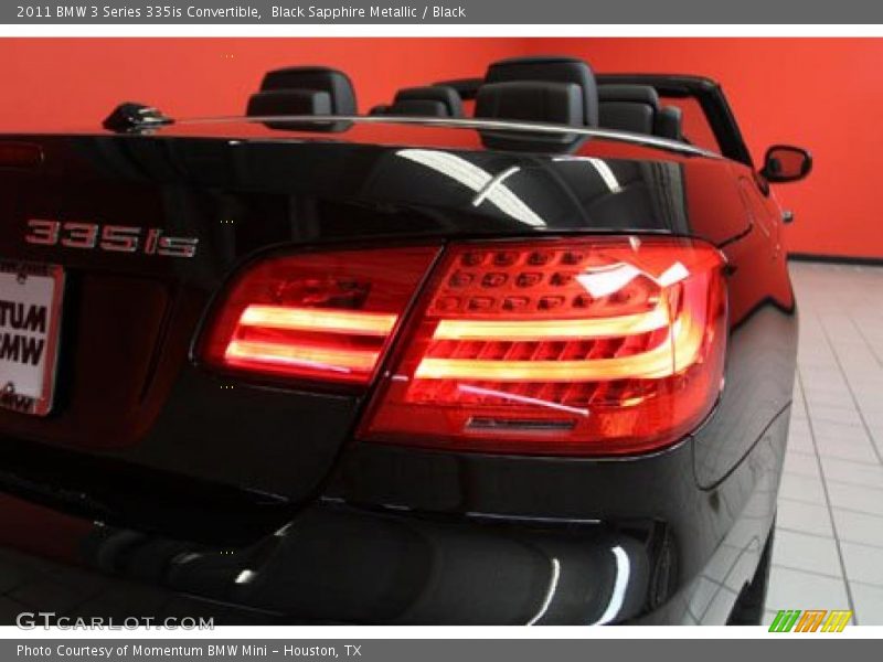 Black Sapphire Metallic / Black 2011 BMW 3 Series 335is Convertible