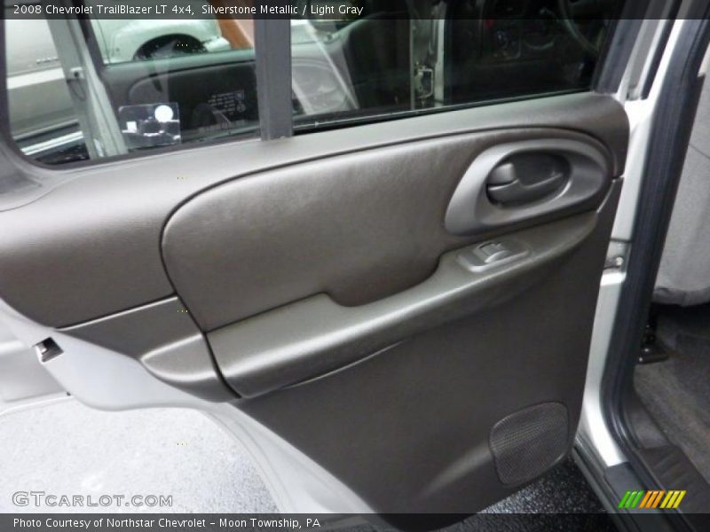 Silverstone Metallic / Light Gray 2008 Chevrolet TrailBlazer LT 4x4