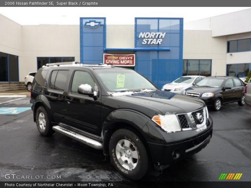 Super Black / Graphite 2006 Nissan Pathfinder SE