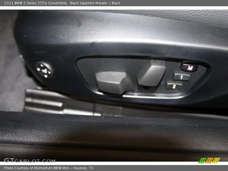 Black Sapphire Metallic / Black 2011 BMW 3 Series 335is Convertible