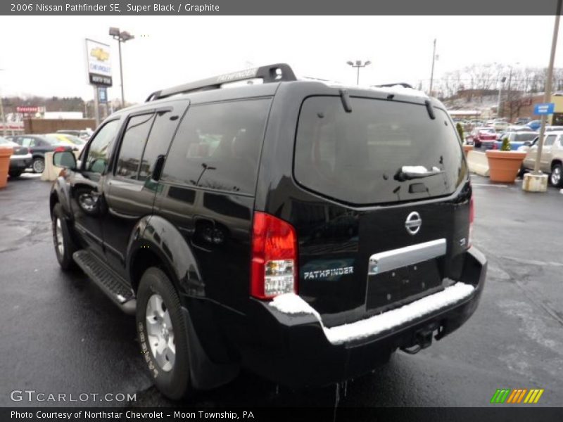 Super Black / Graphite 2006 Nissan Pathfinder SE