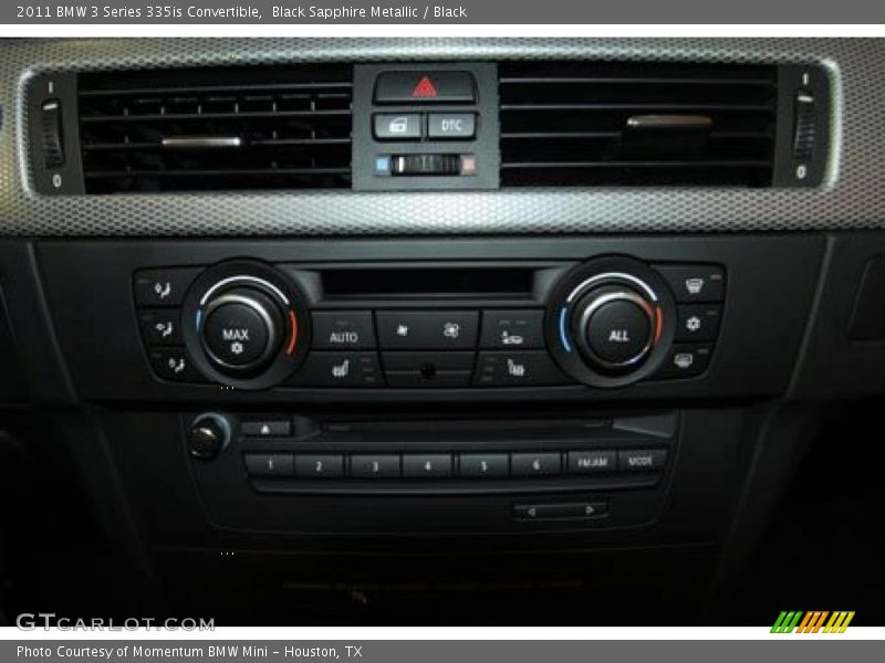 Black Sapphire Metallic / Black 2011 BMW 3 Series 335is Convertible