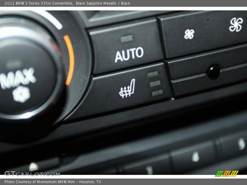 Black Sapphire Metallic / Black 2011 BMW 3 Series 335is Convertible