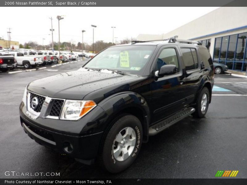 Super Black / Graphite 2006 Nissan Pathfinder SE