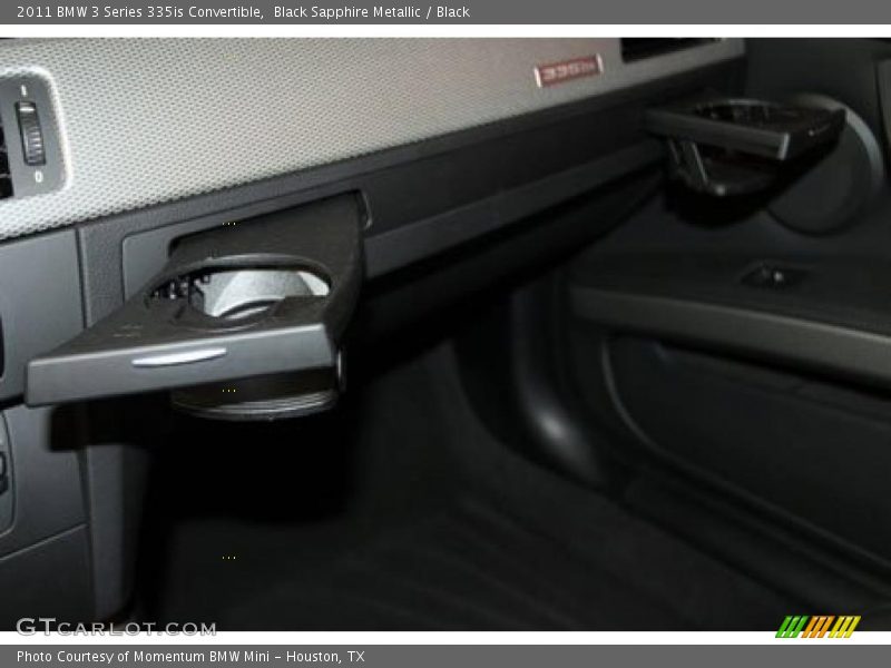 Black Sapphire Metallic / Black 2011 BMW 3 Series 335is Convertible