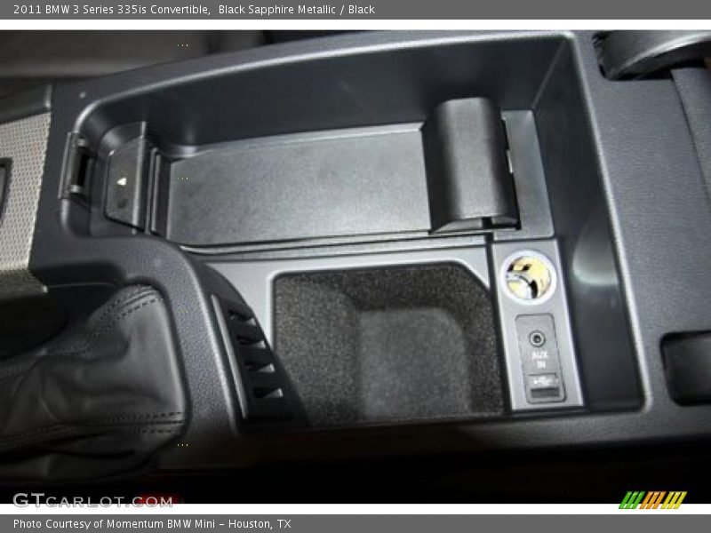 Black Sapphire Metallic / Black 2011 BMW 3 Series 335is Convertible