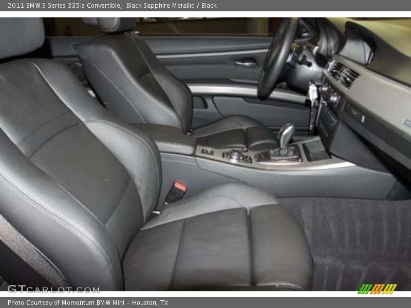  2011 3 Series 335is Convertible Black Interior