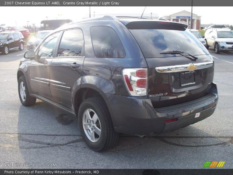 Granite Gray Metallic / Light Gray 2007 Chevrolet Equinox LT AWD