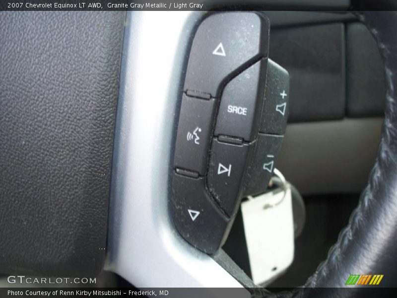 Granite Gray Metallic / Light Gray 2007 Chevrolet Equinox LT AWD