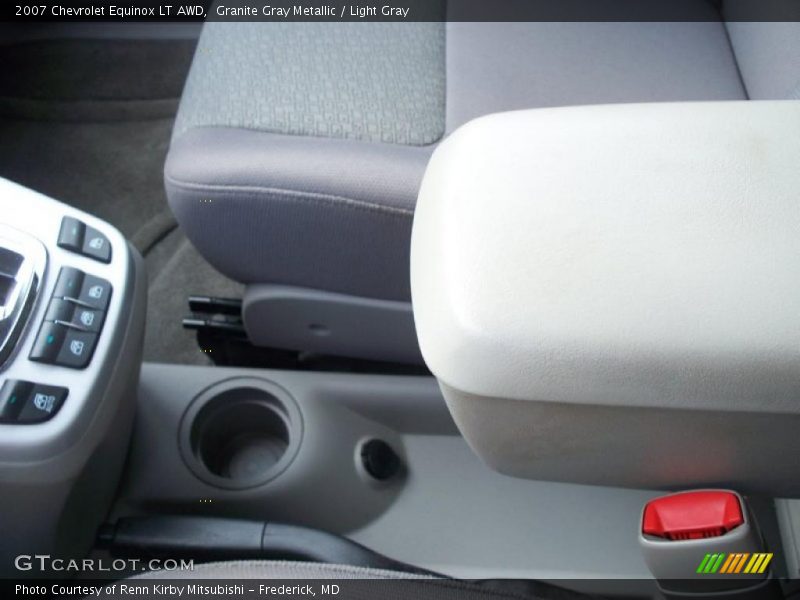 Granite Gray Metallic / Light Gray 2007 Chevrolet Equinox LT AWD