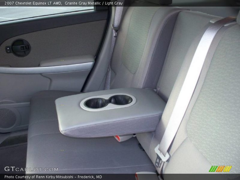 Granite Gray Metallic / Light Gray 2007 Chevrolet Equinox LT AWD