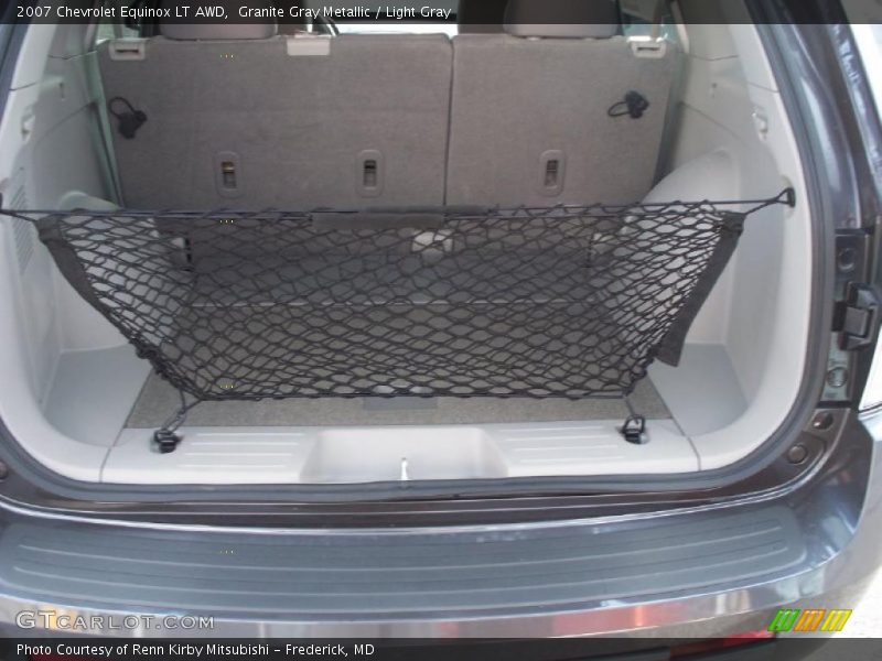 Granite Gray Metallic / Light Gray 2007 Chevrolet Equinox LT AWD