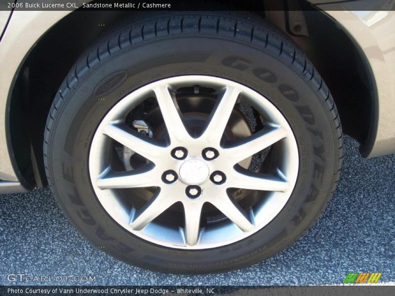 Sandstone Metallic / Cashmere 2006 Buick Lucerne CXL