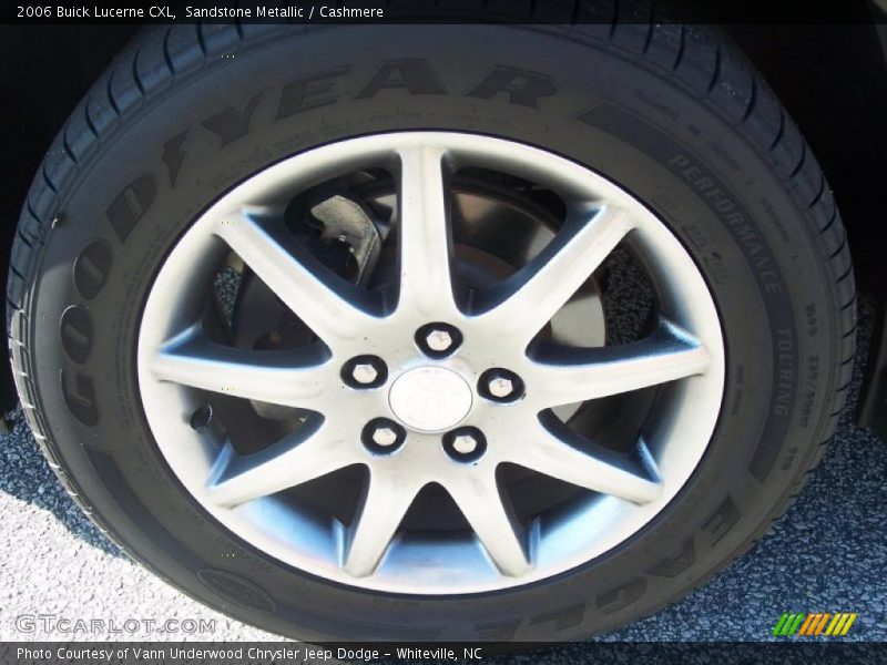 Sandstone Metallic / Cashmere 2006 Buick Lucerne CXL