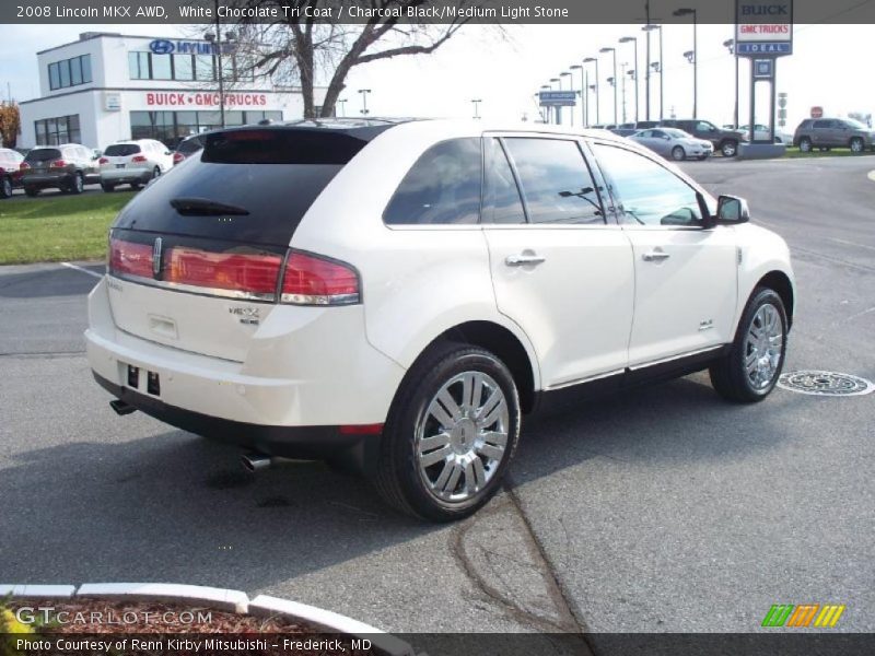 White Chocolate Tri Coat / Charcoal Black/Medium Light Stone 2008 Lincoln MKX AWD