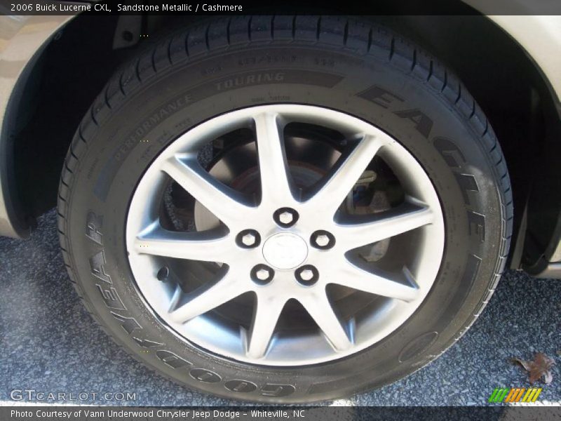 Sandstone Metallic / Cashmere 2006 Buick Lucerne CXL