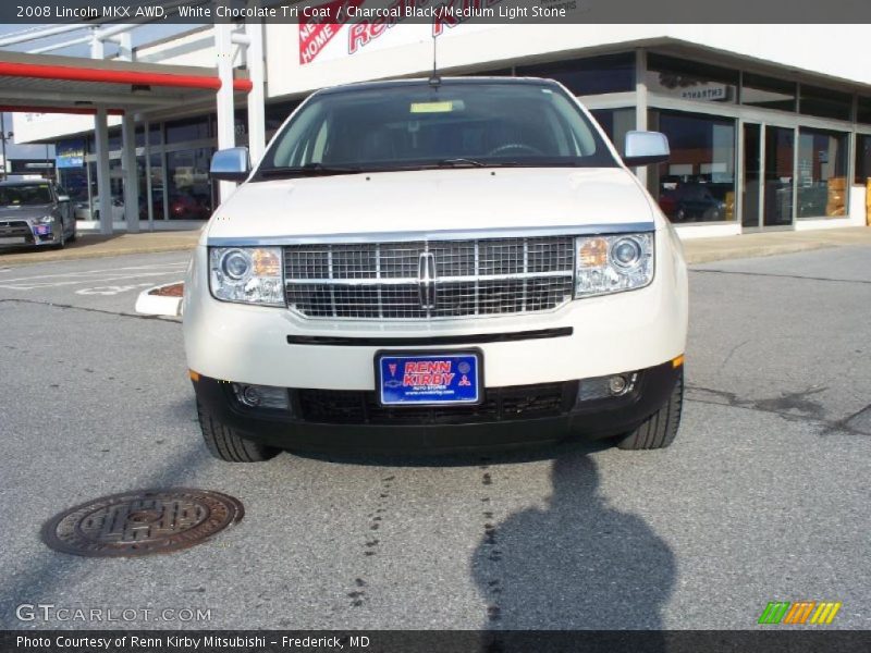 White Chocolate Tri Coat / Charcoal Black/Medium Light Stone 2008 Lincoln MKX AWD