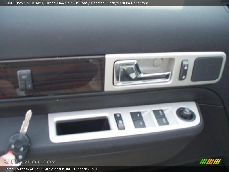 White Chocolate Tri Coat / Charcoal Black/Medium Light Stone 2008 Lincoln MKX AWD
