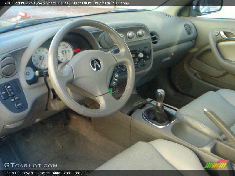 Magnesium Gray Metallic / Ebony 2005 Acura RSX Type S Sports Coupe