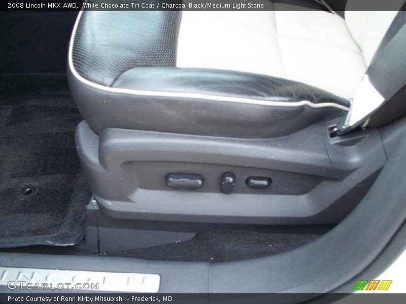 White Chocolate Tri Coat / Charcoal Black/Medium Light Stone 2008 Lincoln MKX AWD