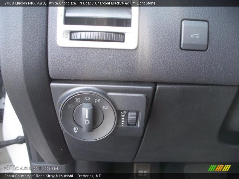 White Chocolate Tri Coat / Charcoal Black/Medium Light Stone 2008 Lincoln MKX AWD