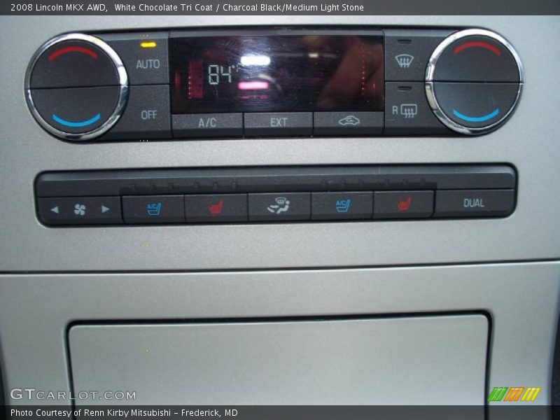 White Chocolate Tri Coat / Charcoal Black/Medium Light Stone 2008 Lincoln MKX AWD