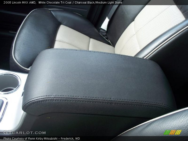 White Chocolate Tri Coat / Charcoal Black/Medium Light Stone 2008 Lincoln MKX AWD