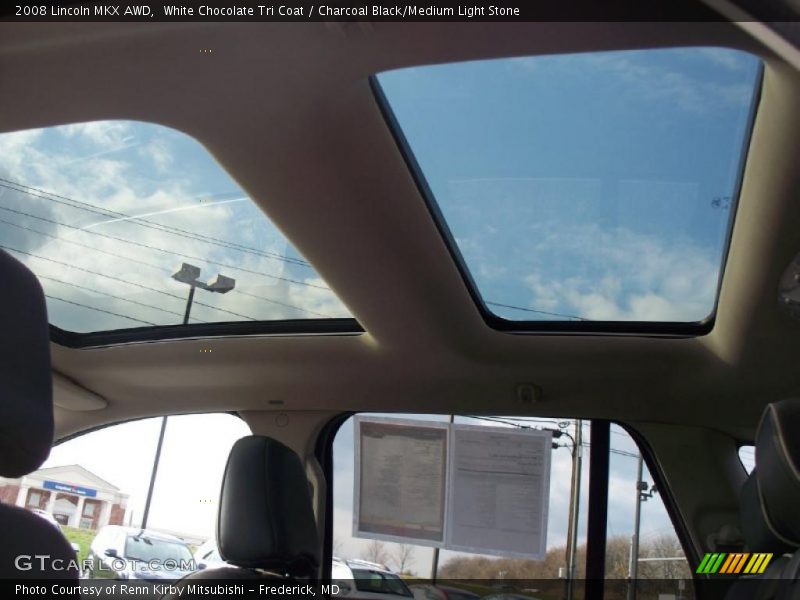 White Chocolate Tri Coat / Charcoal Black/Medium Light Stone 2008 Lincoln MKX AWD