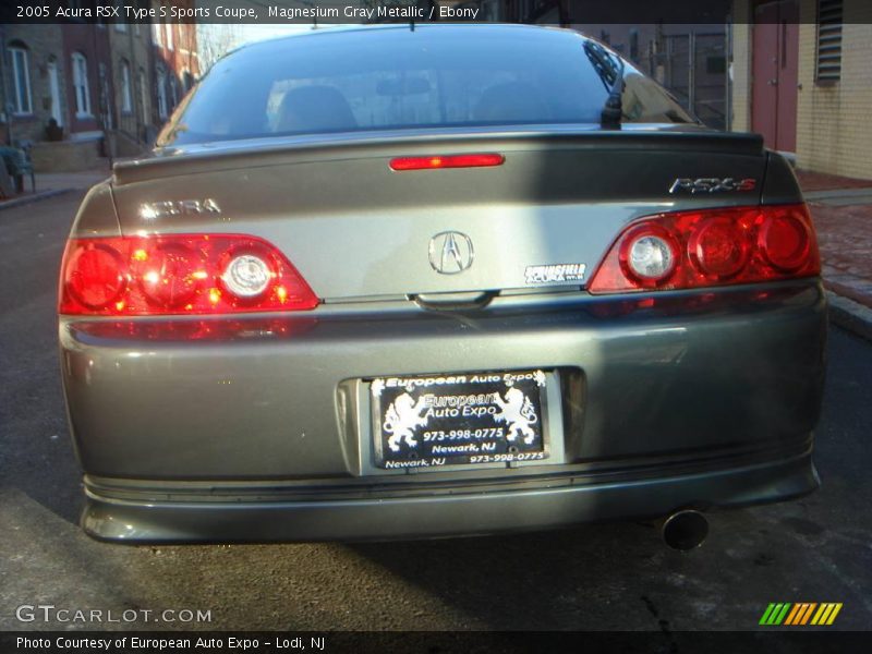 Magnesium Gray Metallic / Ebony 2005 Acura RSX Type S Sports Coupe
